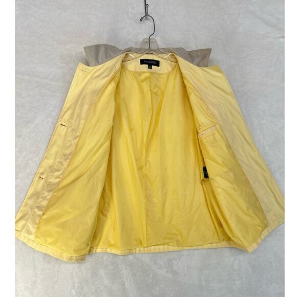 Yellow Womens XL Jacket Spring Parka Buttery Soft Microfiber by FS Limited - Picture 15 of 16